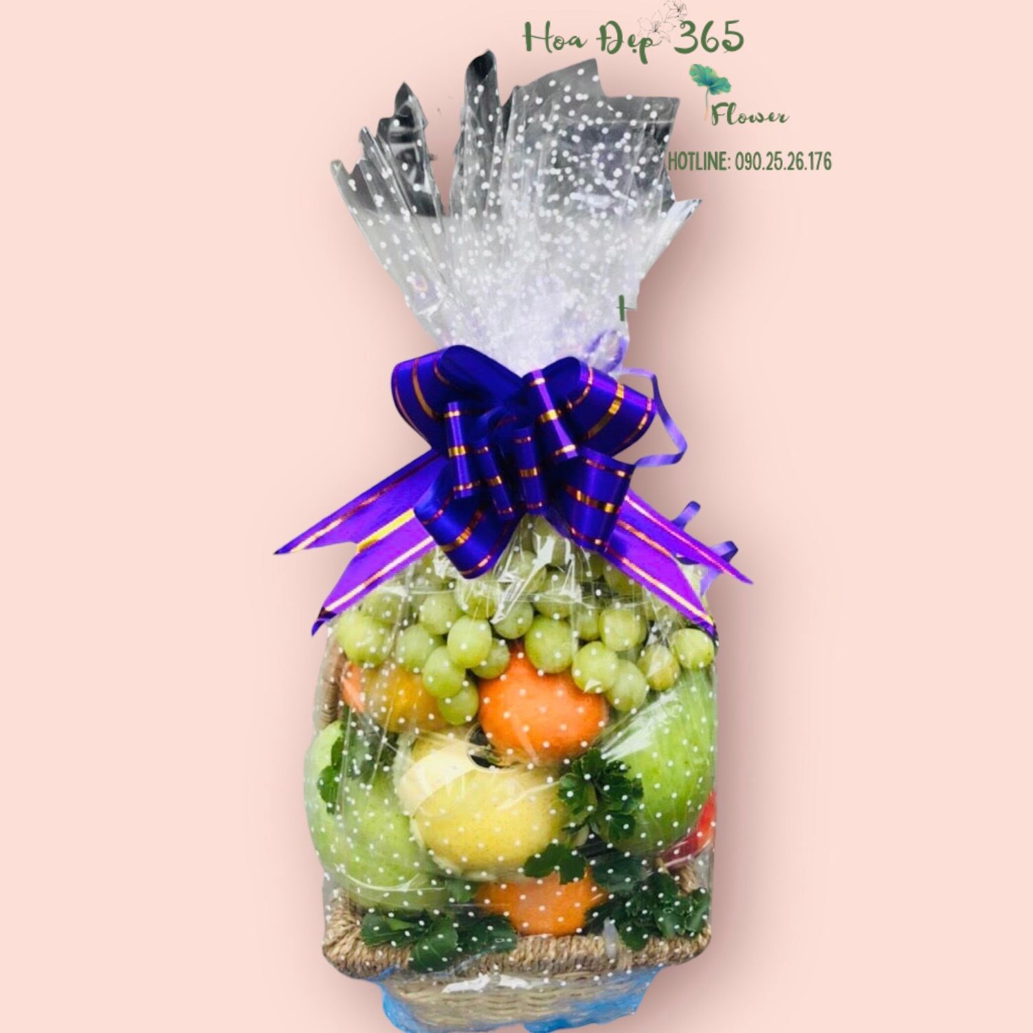 Giỏ Trái Cây Tươi Xanh - GTC38