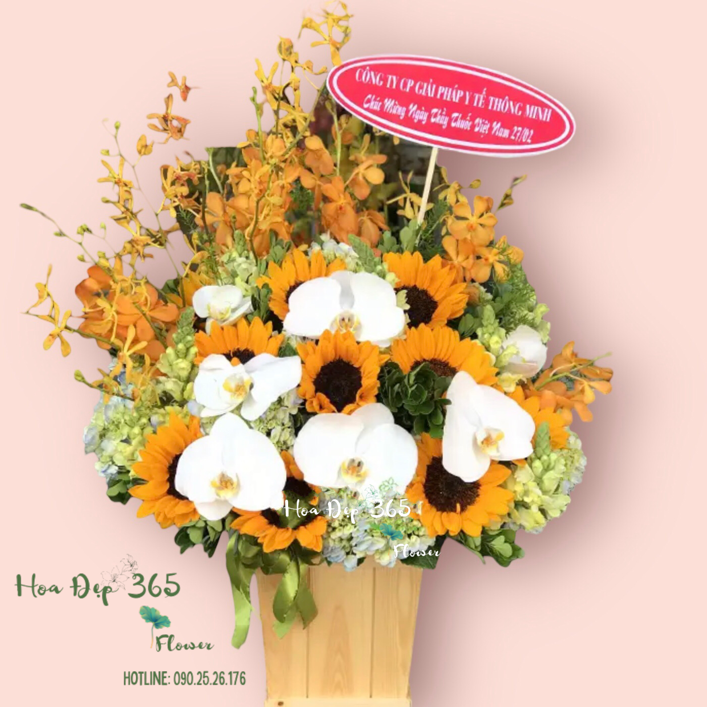 Hộp Hoa Good Vibes - HCH108