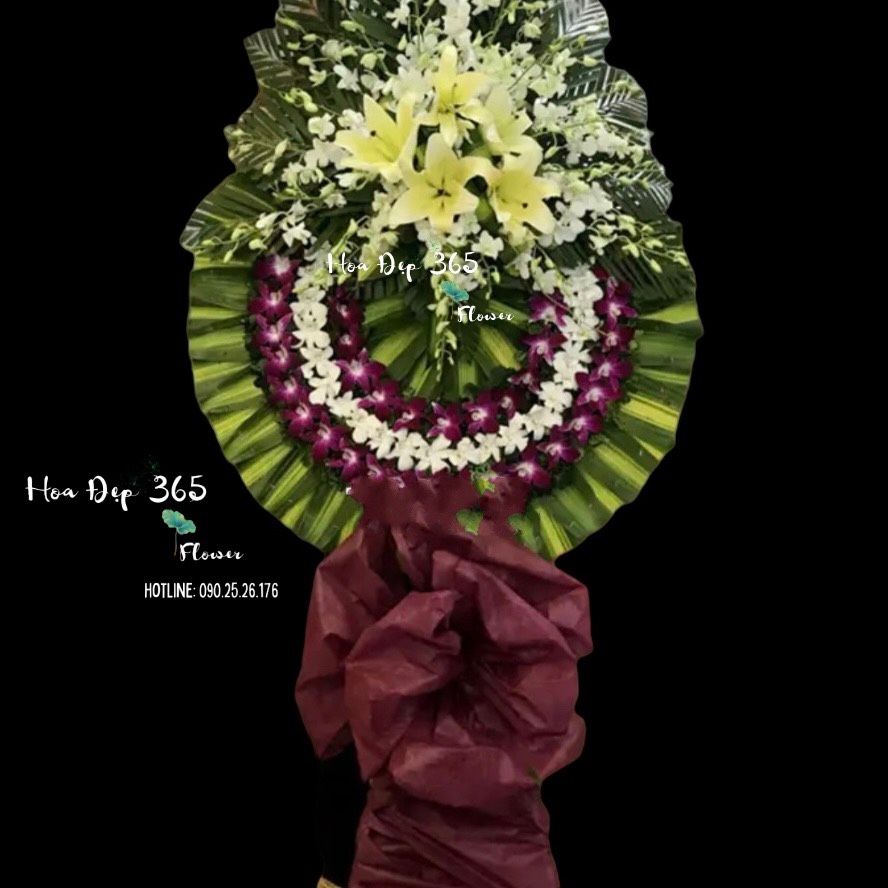 Hoa Tang Lễ - HTL137 - Vòng Hoa Đám Tang