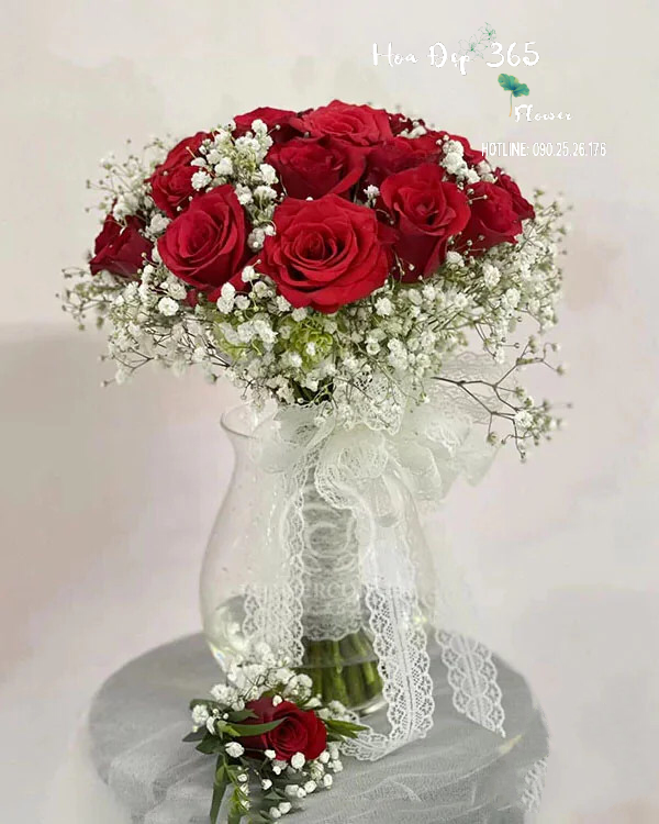 Bó Hoa Cưới Cầm Tay Nắm Lấy Tay Anh - HC69