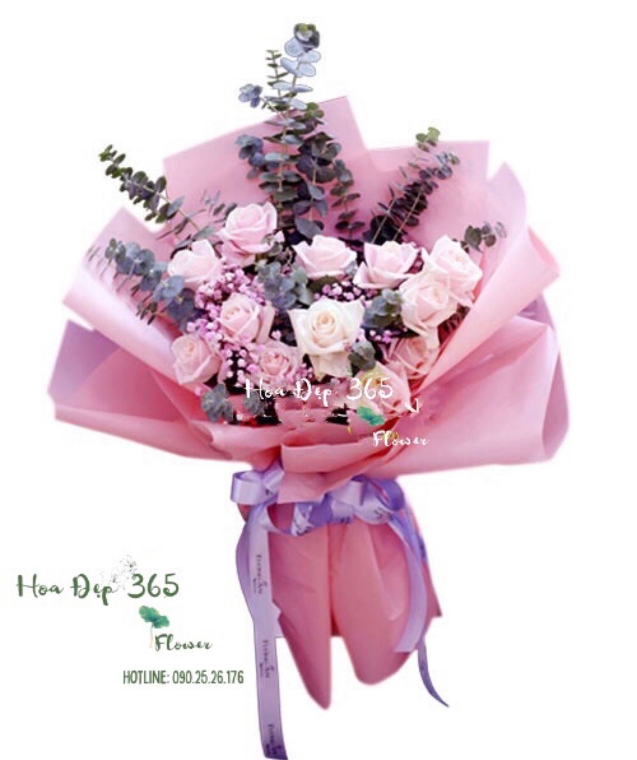 Bó Hoa Tình Hồng - HBD204