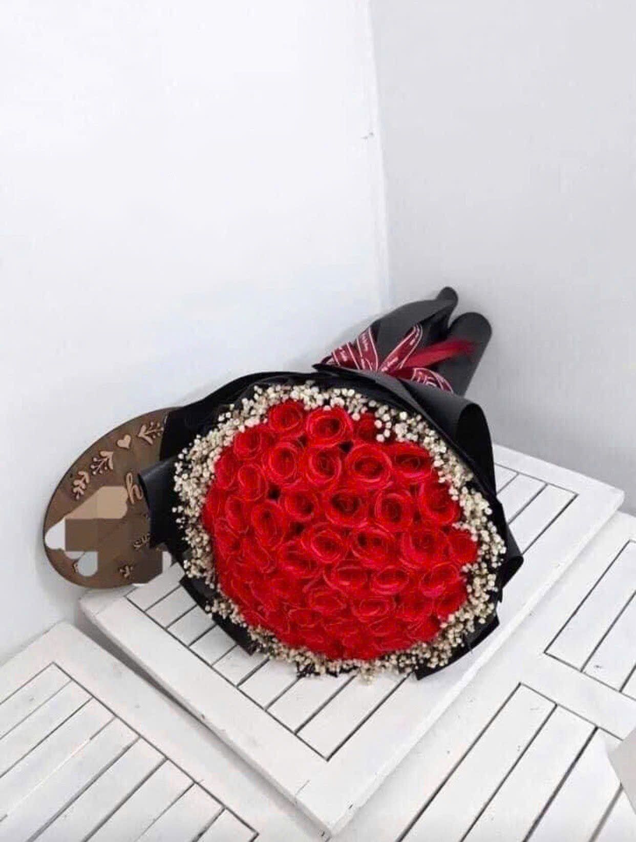 Bó Hoa Hồng Sáp Love You - HST22