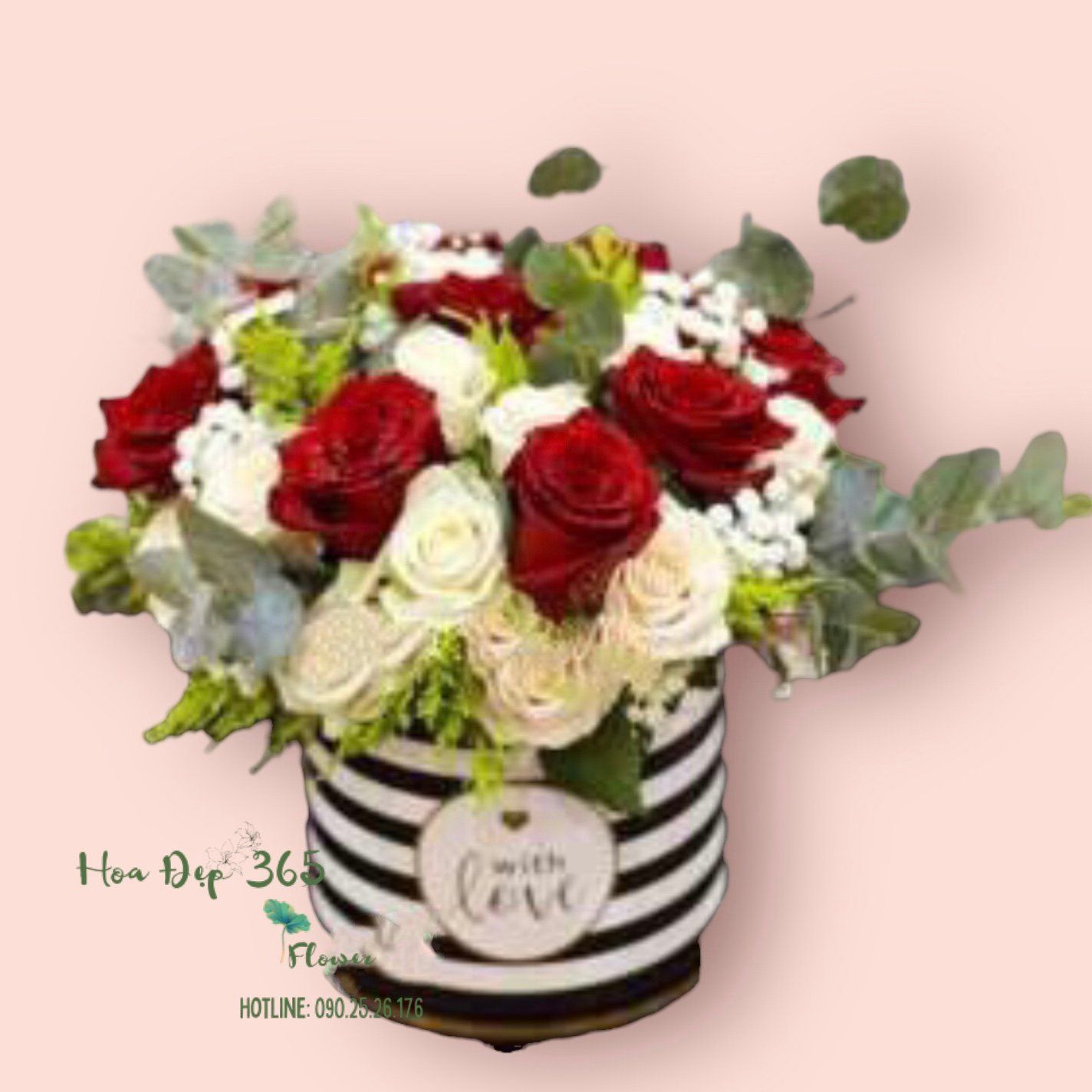 Đỏ Kem - HH11 - Hoa Tặng Mẹ