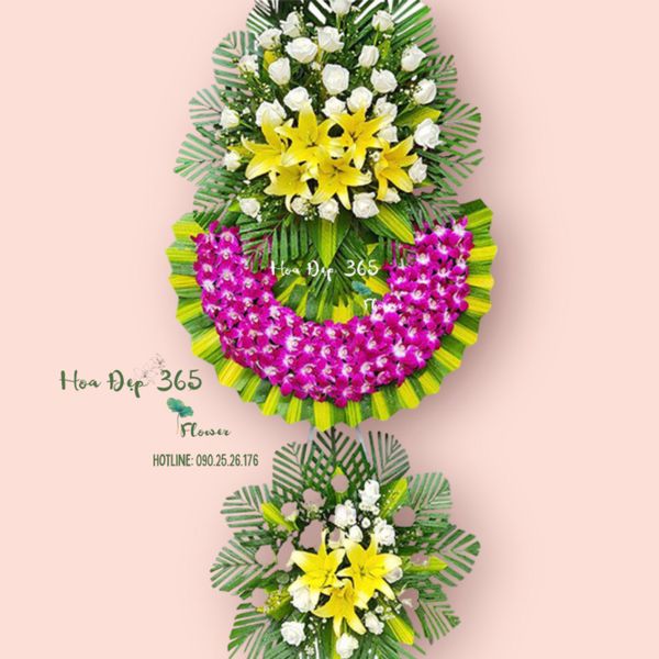 Chân Trời Xa - HTL73 - vòng hoa đám tang