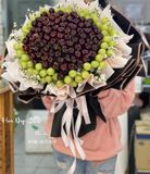  Bó Hoa Cherry Mix Nho Xanh - TC43 