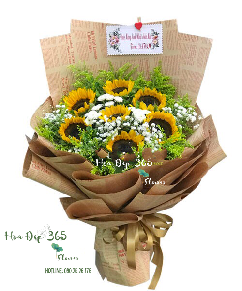 Bó Hoa Ánh Bình Minh - HBD144 - Hoa 20/10