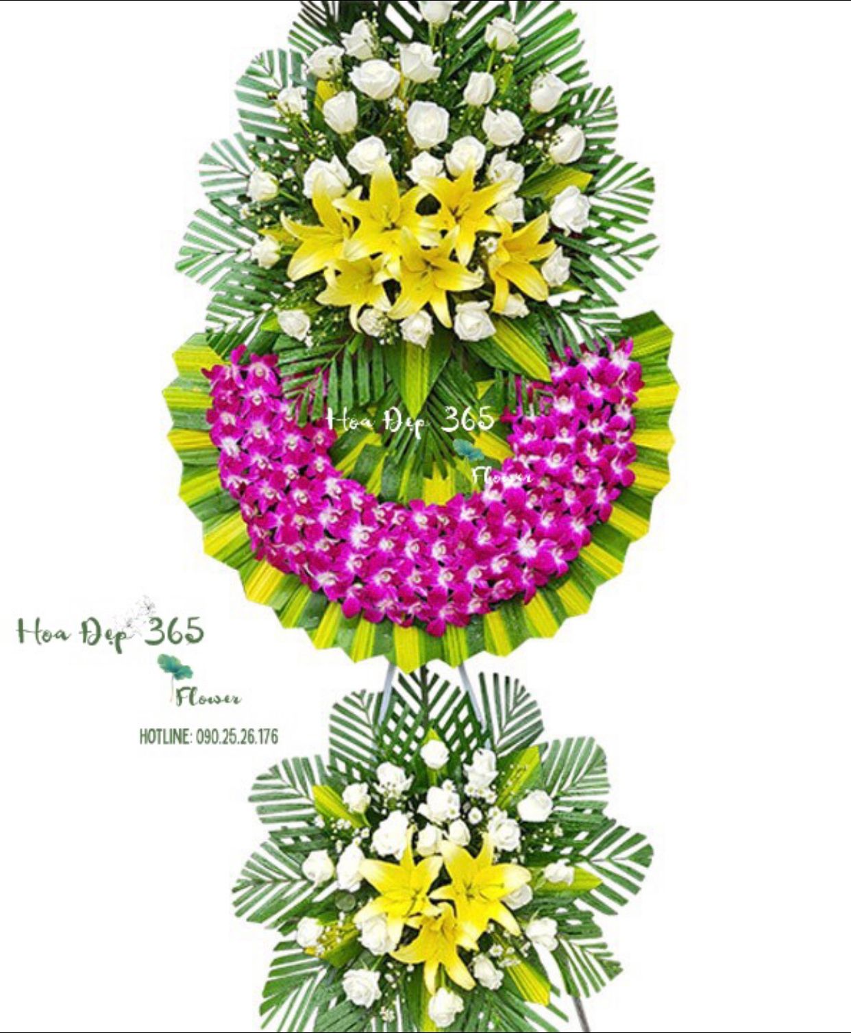 Chân Trời Xa - HTL73 - vòng hoa đám tang
