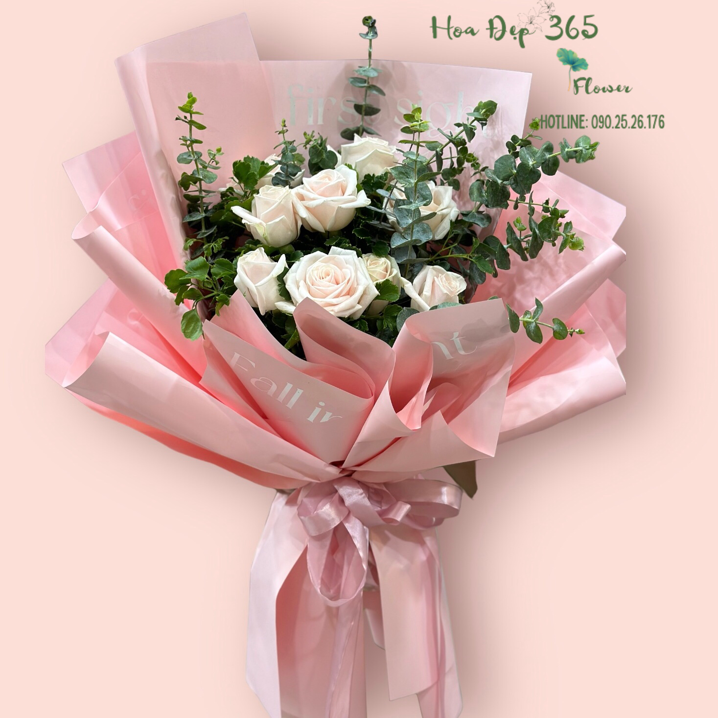 Bó Hoa Hồng Baby - HBD255 - Hoa Tặng Mẹ
