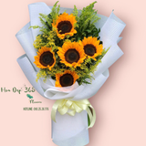  Bó Hoa Hoa Hướng Dương Tốt Nghiệp - HBD242 