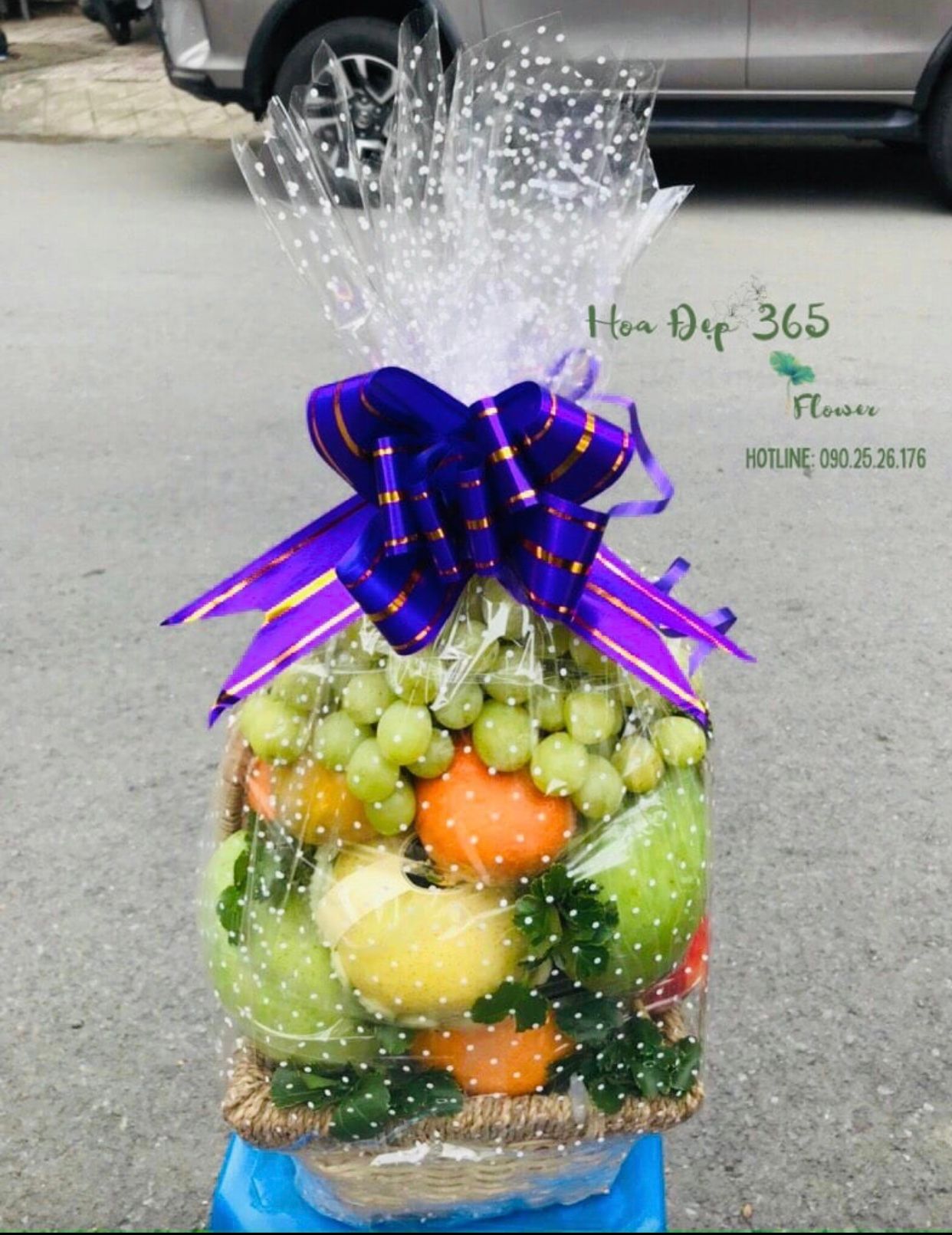 Giỏ Trái Cây Tươi Xanh - GTC38