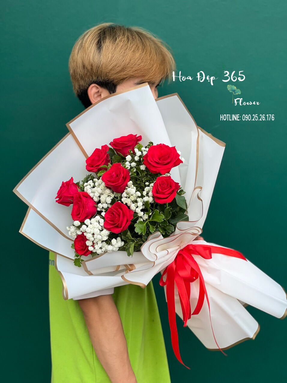 Bó Hoa Hồng Tình Yêu - HBD247 - Hoa Hồng 20/10