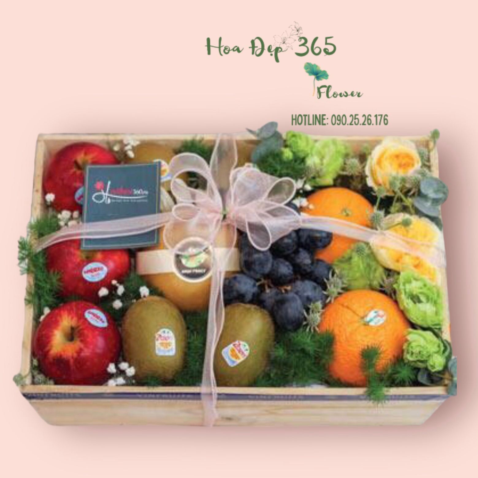 Cát Tường - GTC26 - Giỏ Trái Cây Khai Trương