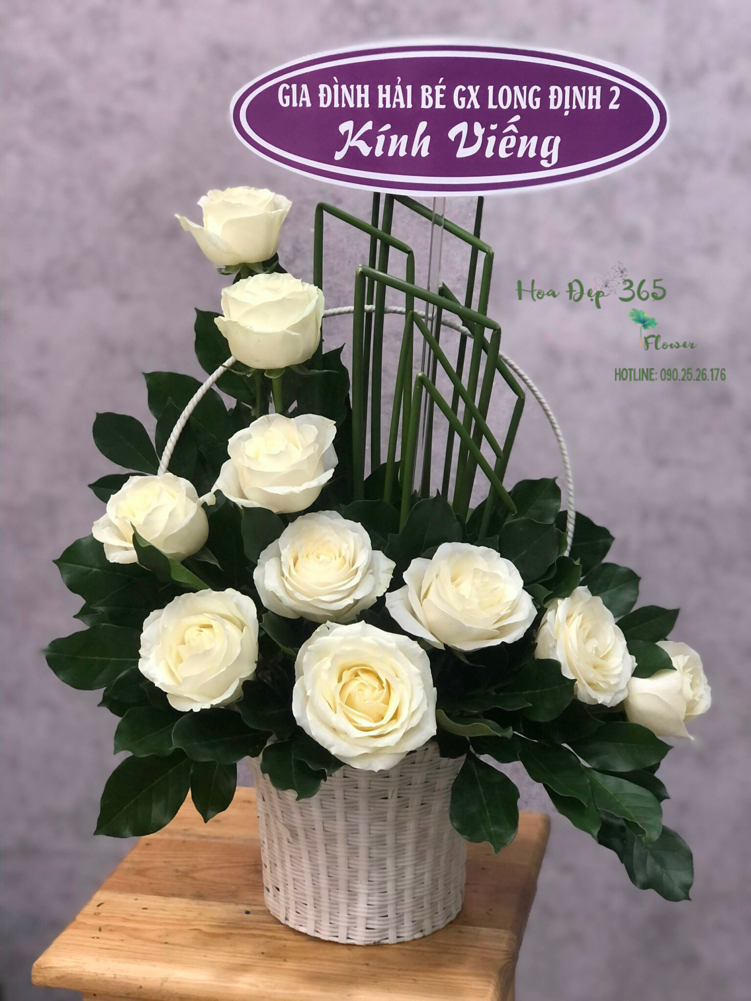 Chia Buồn - GHV05 - hoa đám tang