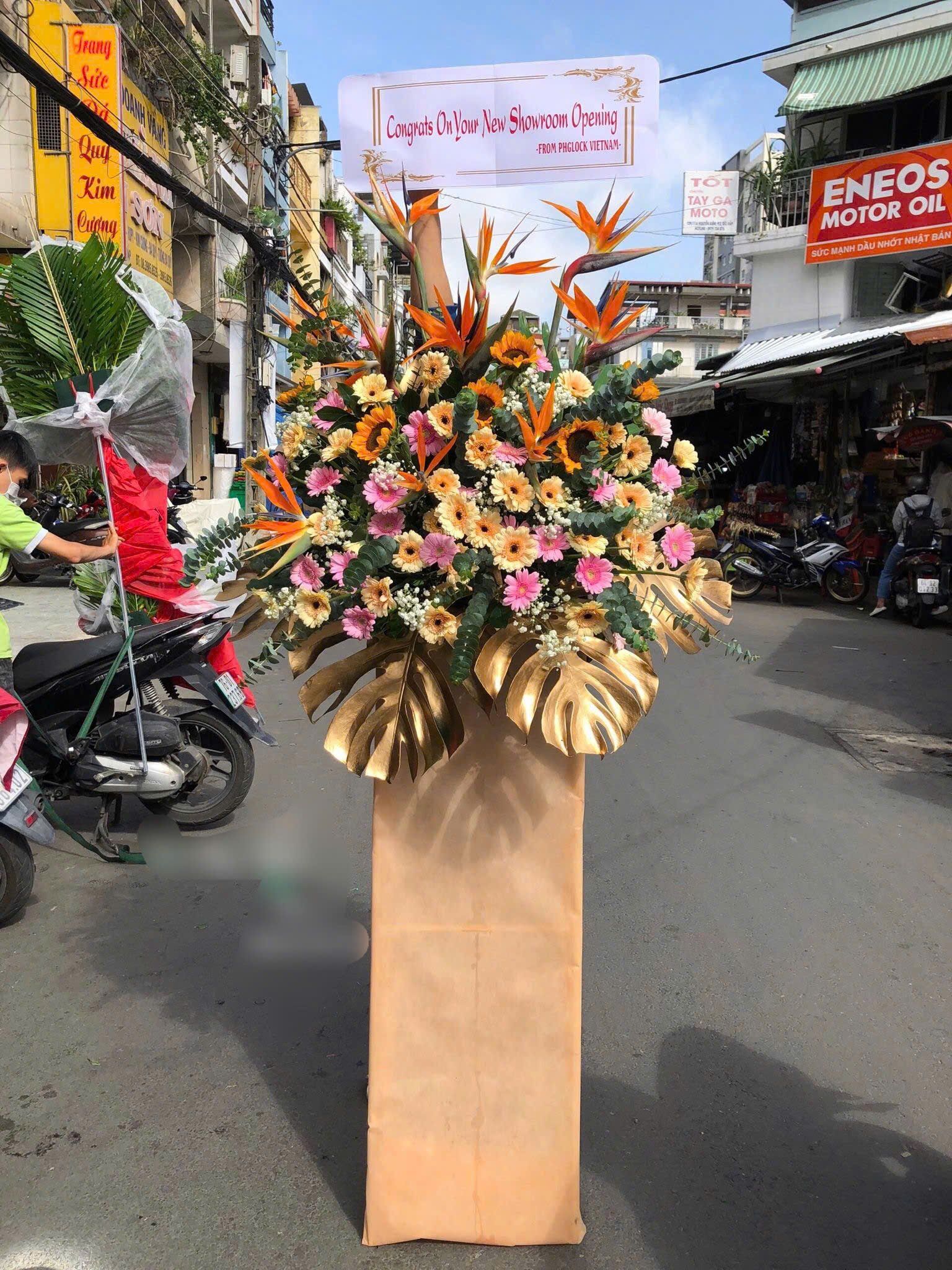 Kệ Hoa Khai Trương Congrats- HCM43