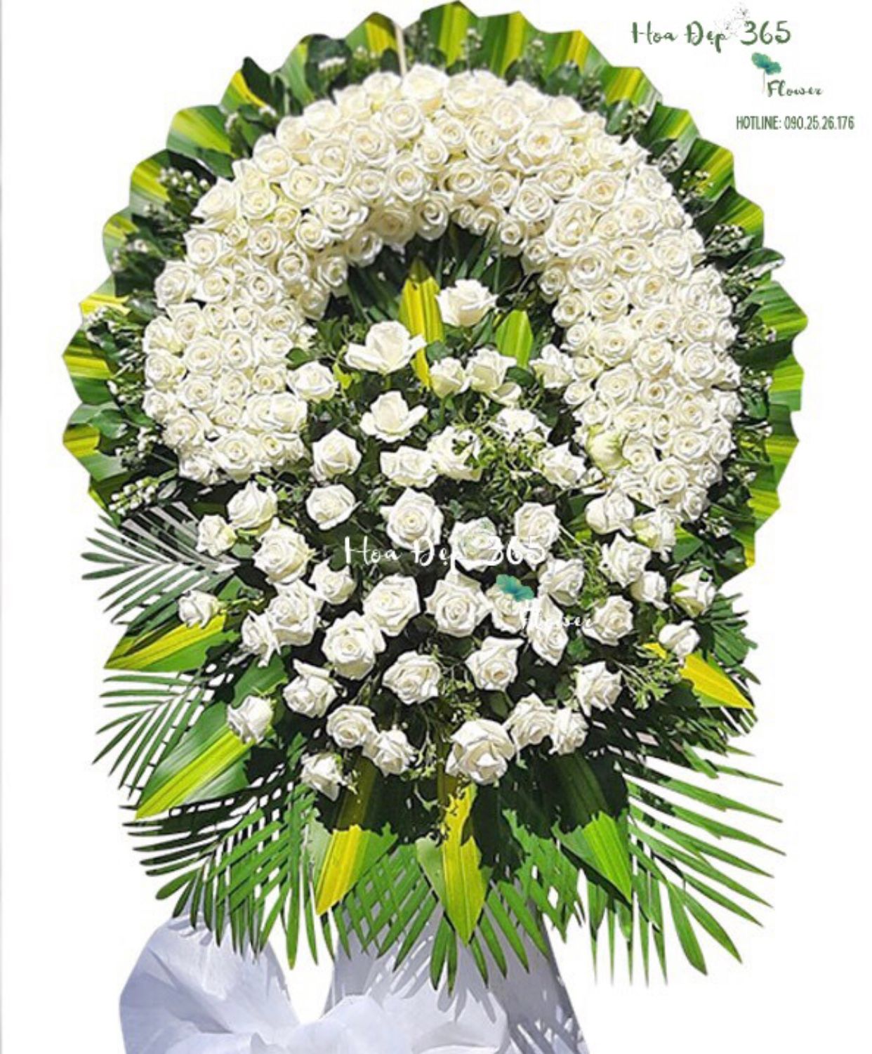 Hoa tươi - Ánh Chiều Tà - HTL87 - Vòng hoa đám tang