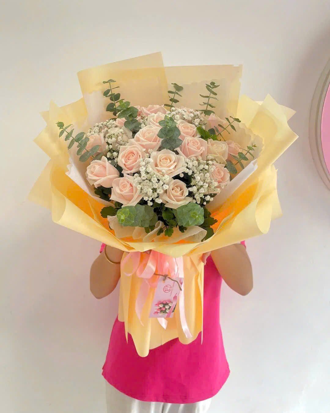 Bó Hoa Hồng Pastel Roise Love - HBD271