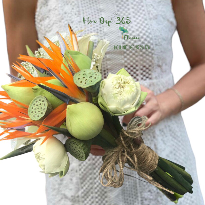Bó Hoa Cưới Cầm Tay Vì Yêu - HC32