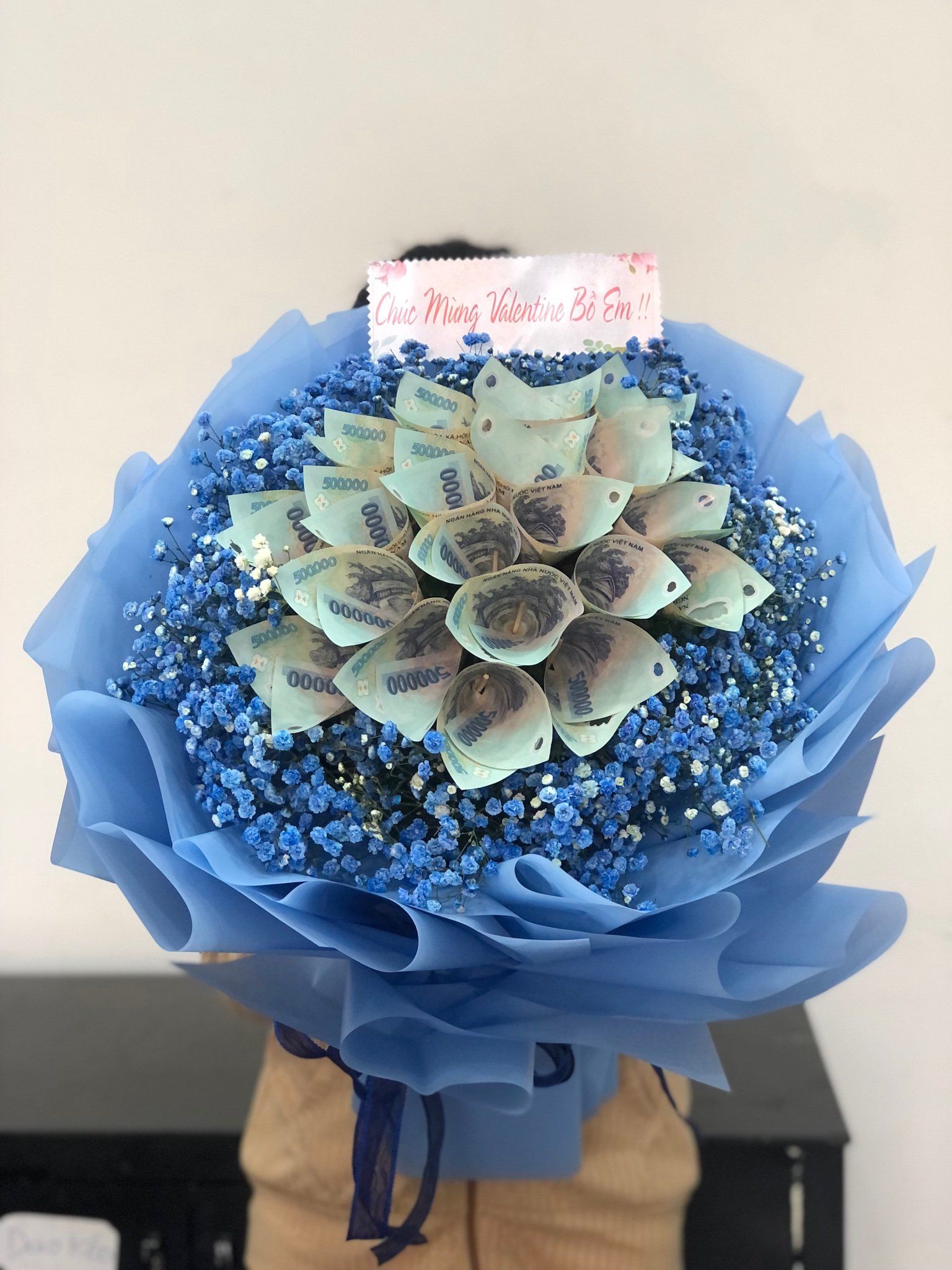 Bó Hoa Tiền Blue Ocean - BT31 - Hoa 8/3