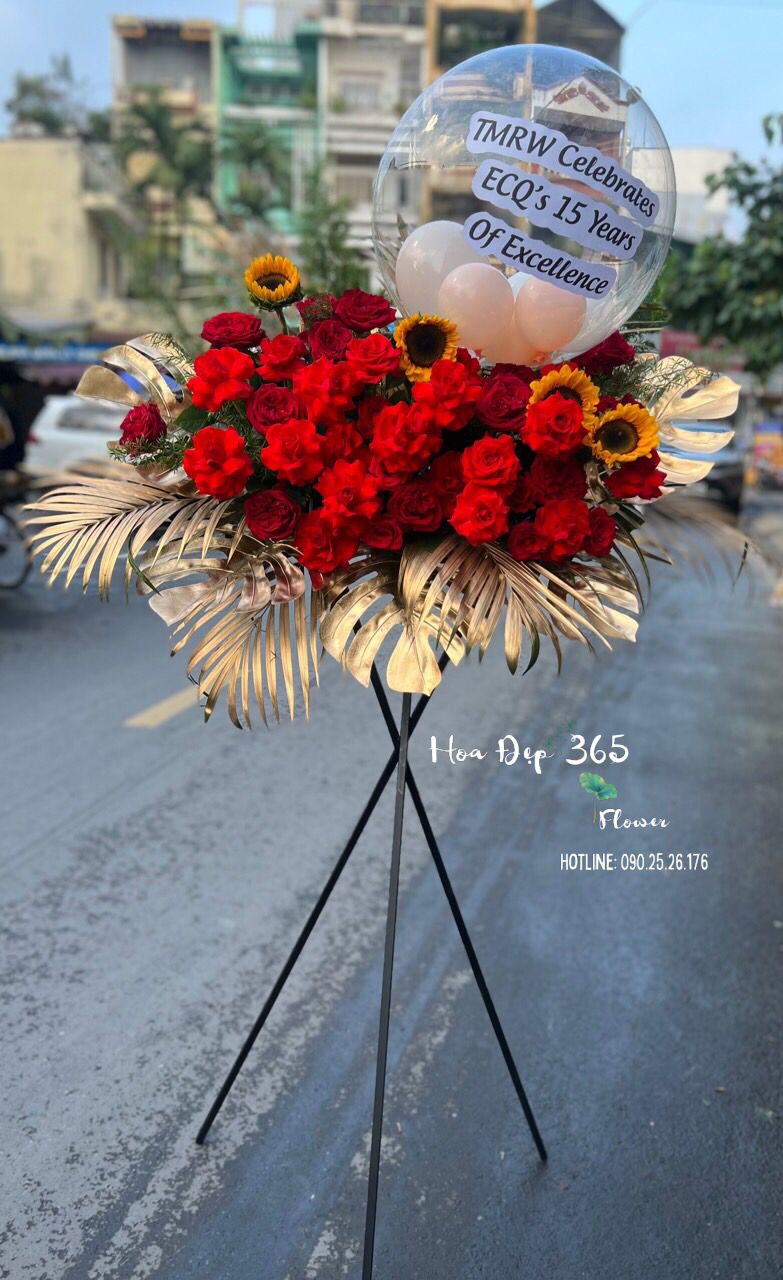 Kệ Hoa Bong Bóng- HCM50 - Hoa Khai Trương