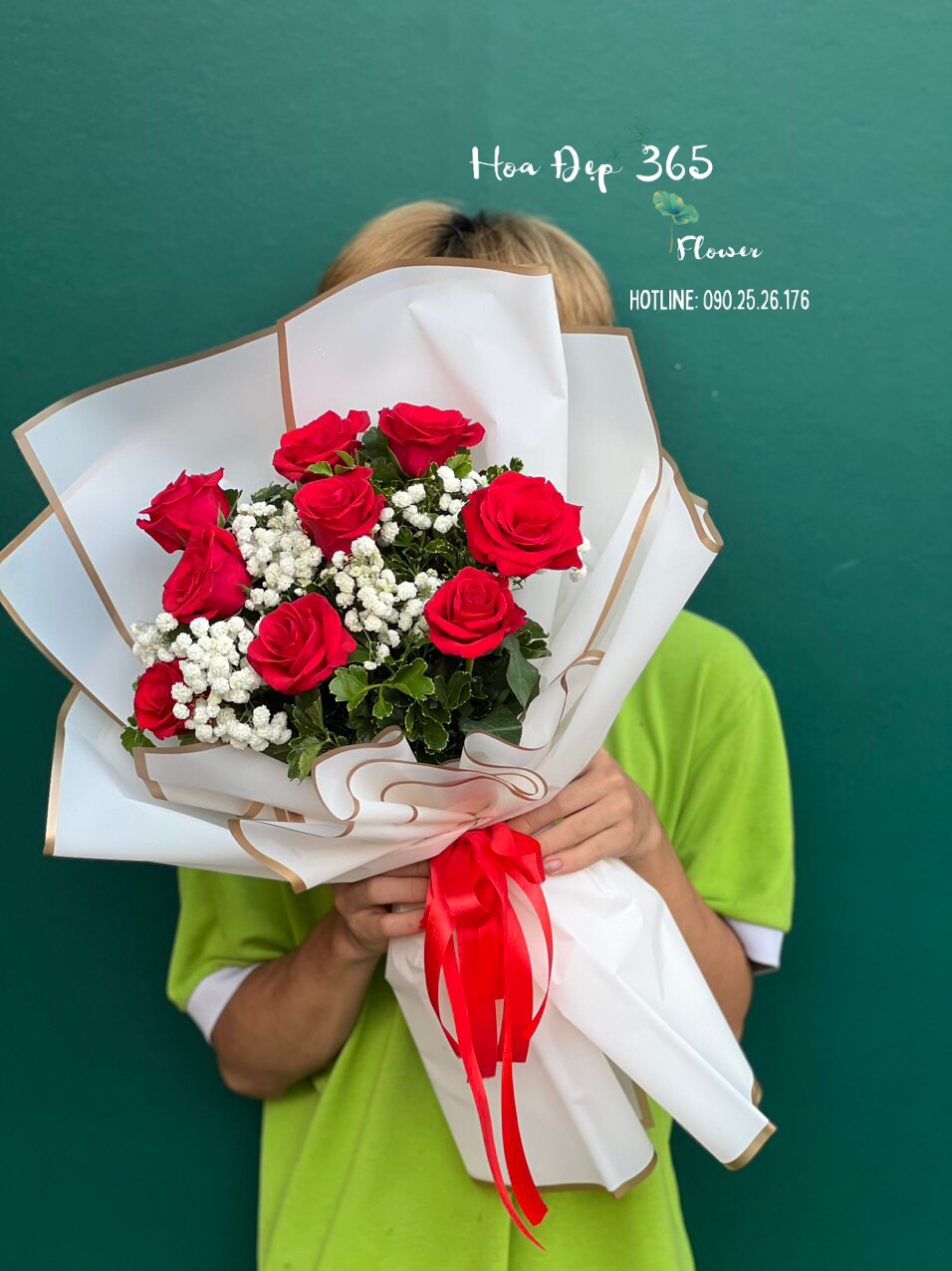 Bó Hoa Hồng Tình Yêu - HBD247 - Hoa Hồng 20/10
