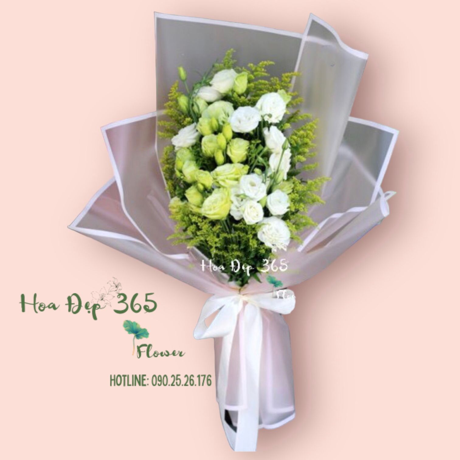  Bó Hoa Cát Tường  - HBD90 - Hoa tặng mẹ 