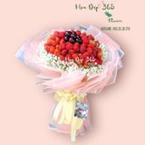  Bó Strawberry Mix Cherry - TC16 - Hoa 20/10 