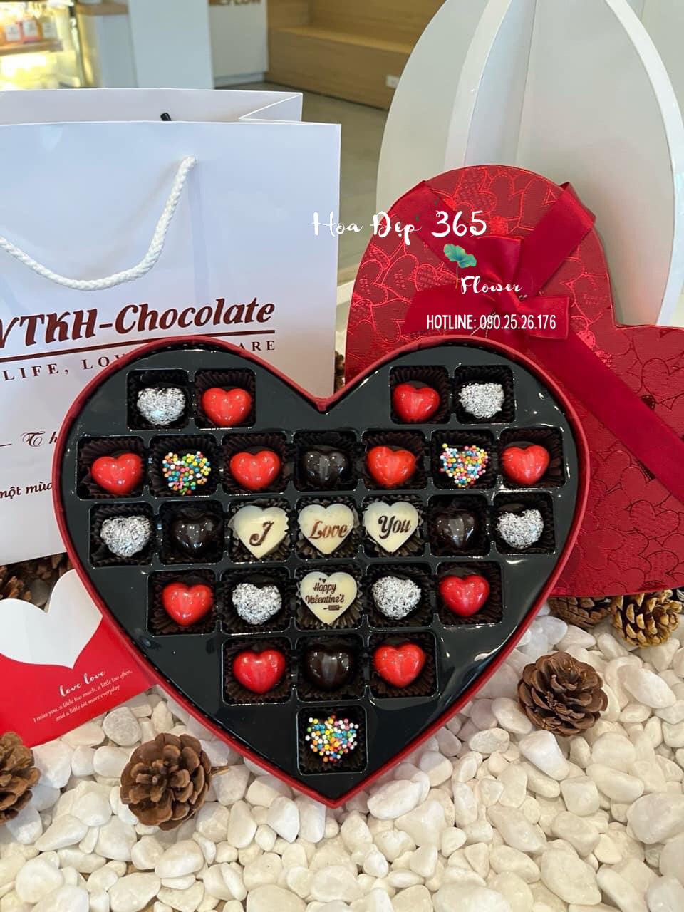 Hộp Chocolate I Love You - HCCL06 - Quà Tặng Người Yêu 14/2