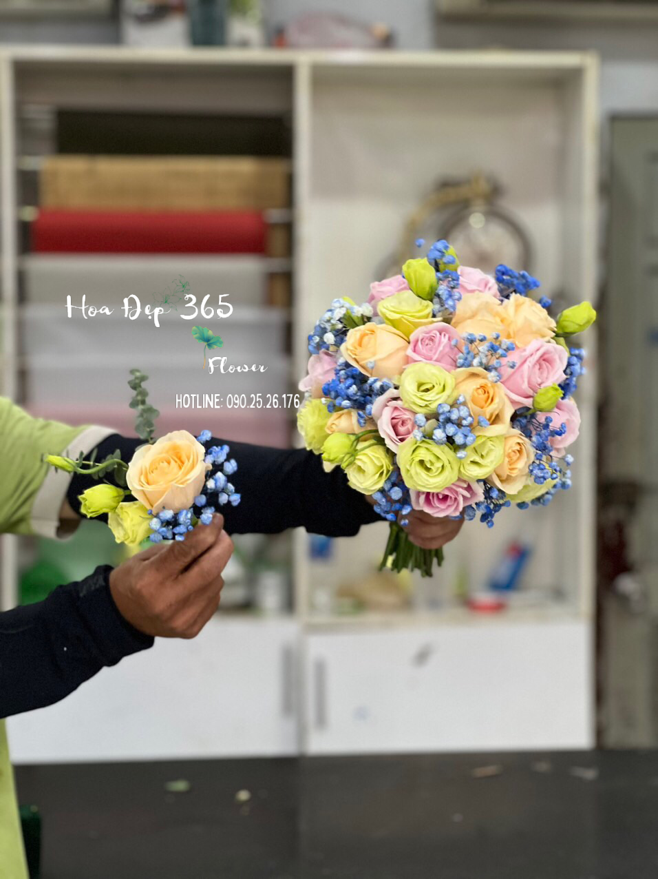 Bó Hoa Cưới Cầm Tay Everytime We Touch - HC35
