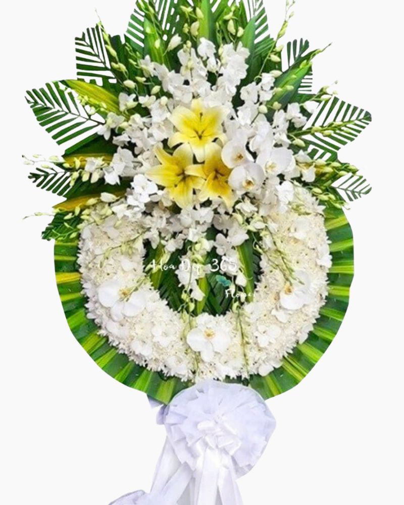 Vòng Hoa Tang Lễ An Nhiên - HTL106
