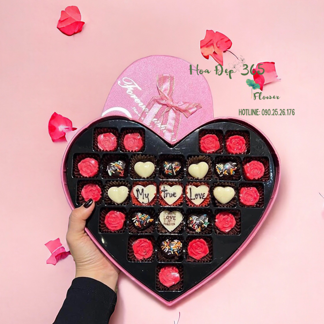 Hộp Chocolate My True Love - HCCL04 - Quà Tặng Tình Yêu 14/2