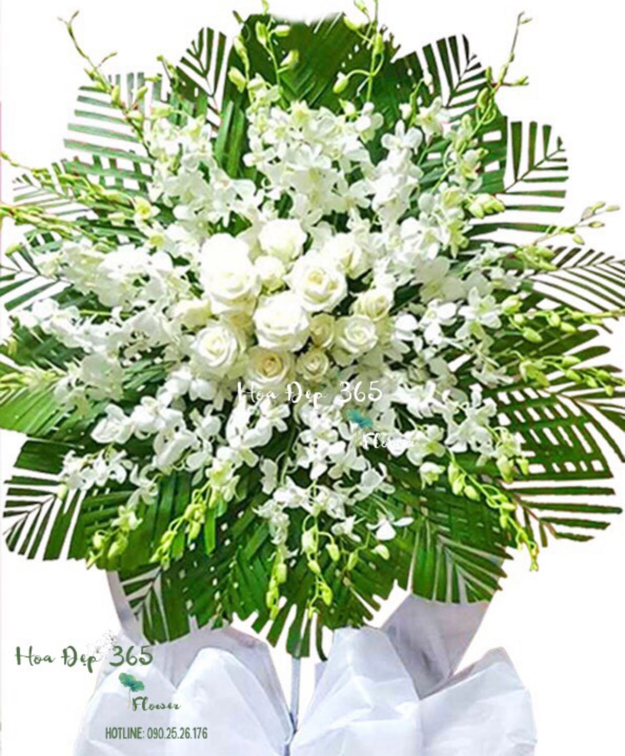 Hoài Niệm - HTL91 - vòng hoa đám tang