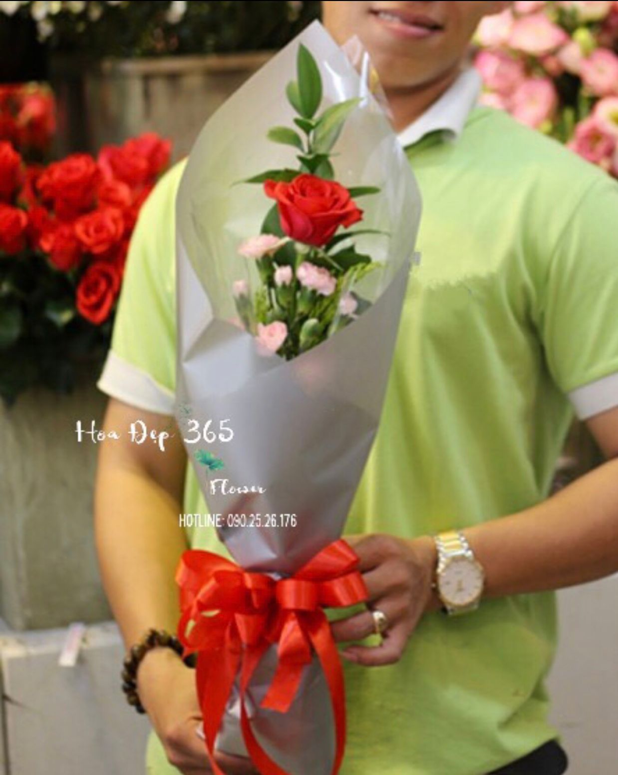 Bó Hoa Đơn Côi - HBD82 - Hoa 20/11 ý nghĩa