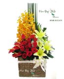  Nhịp Điệu - HG46 - Giỏ Hoa Khai Trương Để Bàn 