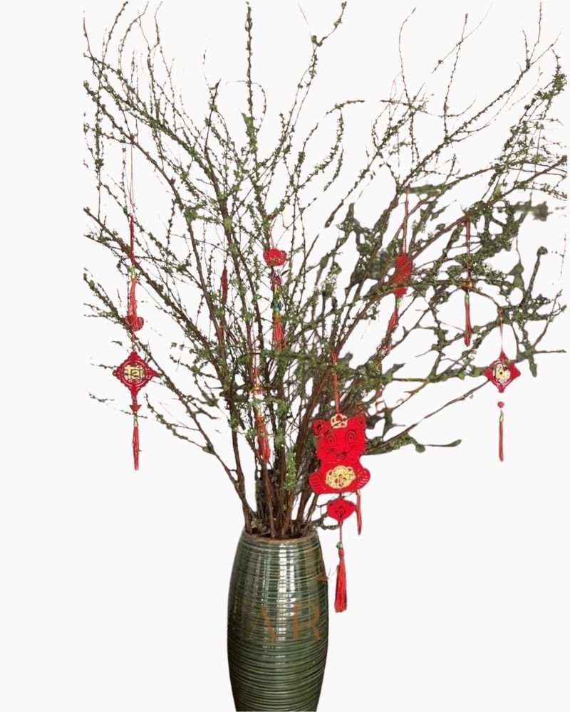 Bình Hoa Tuyết Mai - HCB67 - Hoa Chưng Tết Nguyên Đán