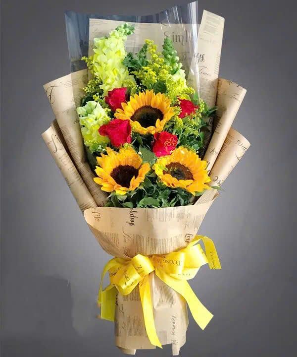 Bó Hoa May Mắn - HBD184
