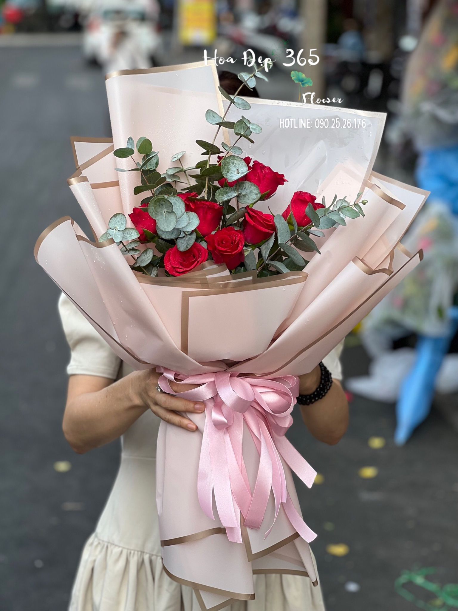 Bó Hoa Tươi Hoa Hồng Mãi Yêu - HBD257