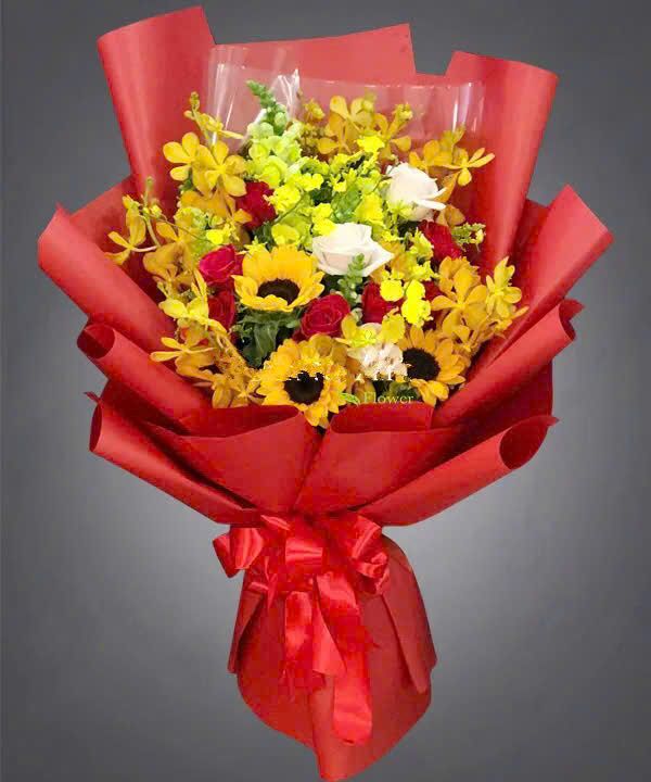 Bó Hoa Lời Cám Ơn - HBD162