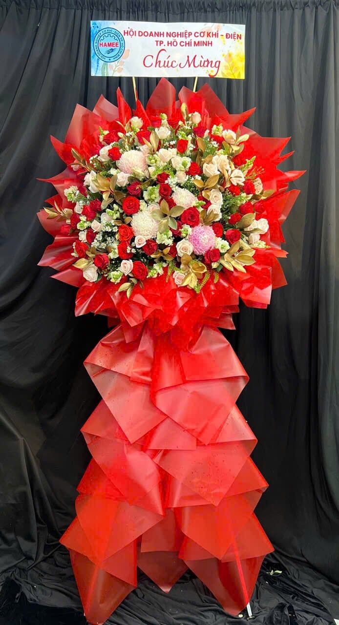 Kệ Hoa Khai Trương Hưng Phát - HCM54