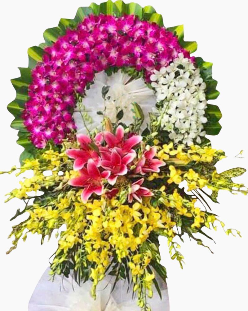 Vòng Hoa Đám Tang Cõi Vĩnh Hằng - HTL105