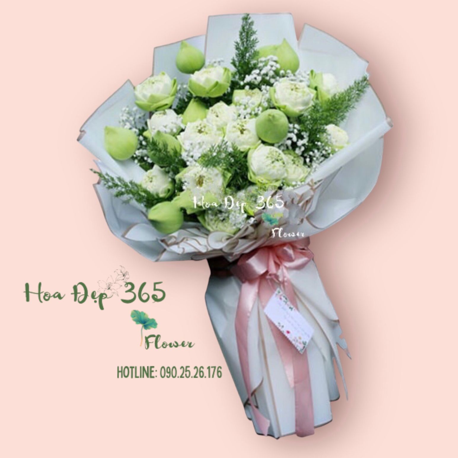 Bó Hoa Vị Sen - HBD156