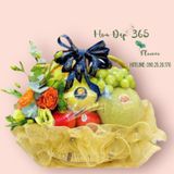  Giỏ Trái Cây Mix Hoa Tươi Tặng Mẹ - GTC110 