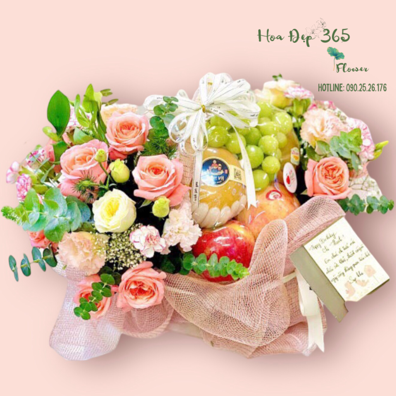 Giỏ Trái Cây Tặng Cô - GTC106 - Ngày 20/11