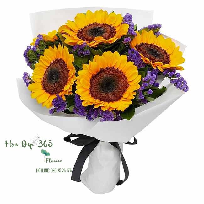 Bó Hoa Sáp Hướng Dương Mặt Trời Mọc - HST08 - Hoa tặng Mẹ