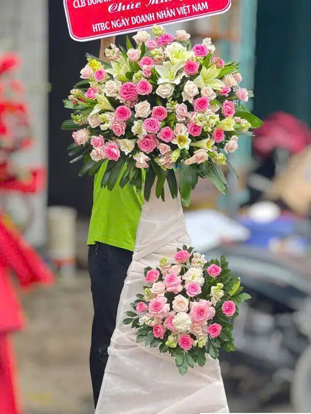 Lẵng Hoa Tiếp Bước - HCM47