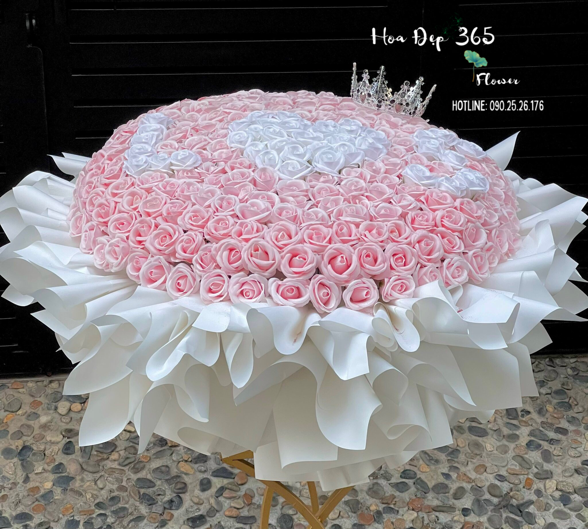 Bó Hoa Hồng Sáp Tiểu Thư - HST43 - Hoa 8/3 Đẹp