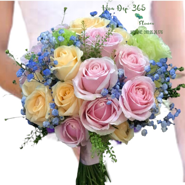 Bó Hoa Cưới Cầm Tay Everytime We Touch - HC35