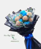  Bó Cúc Mẫu Đơn Mix Màu - HBD213 - Hoa 8/3 