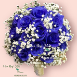  Bó Hoa Cưới Blue Rose - HC02 