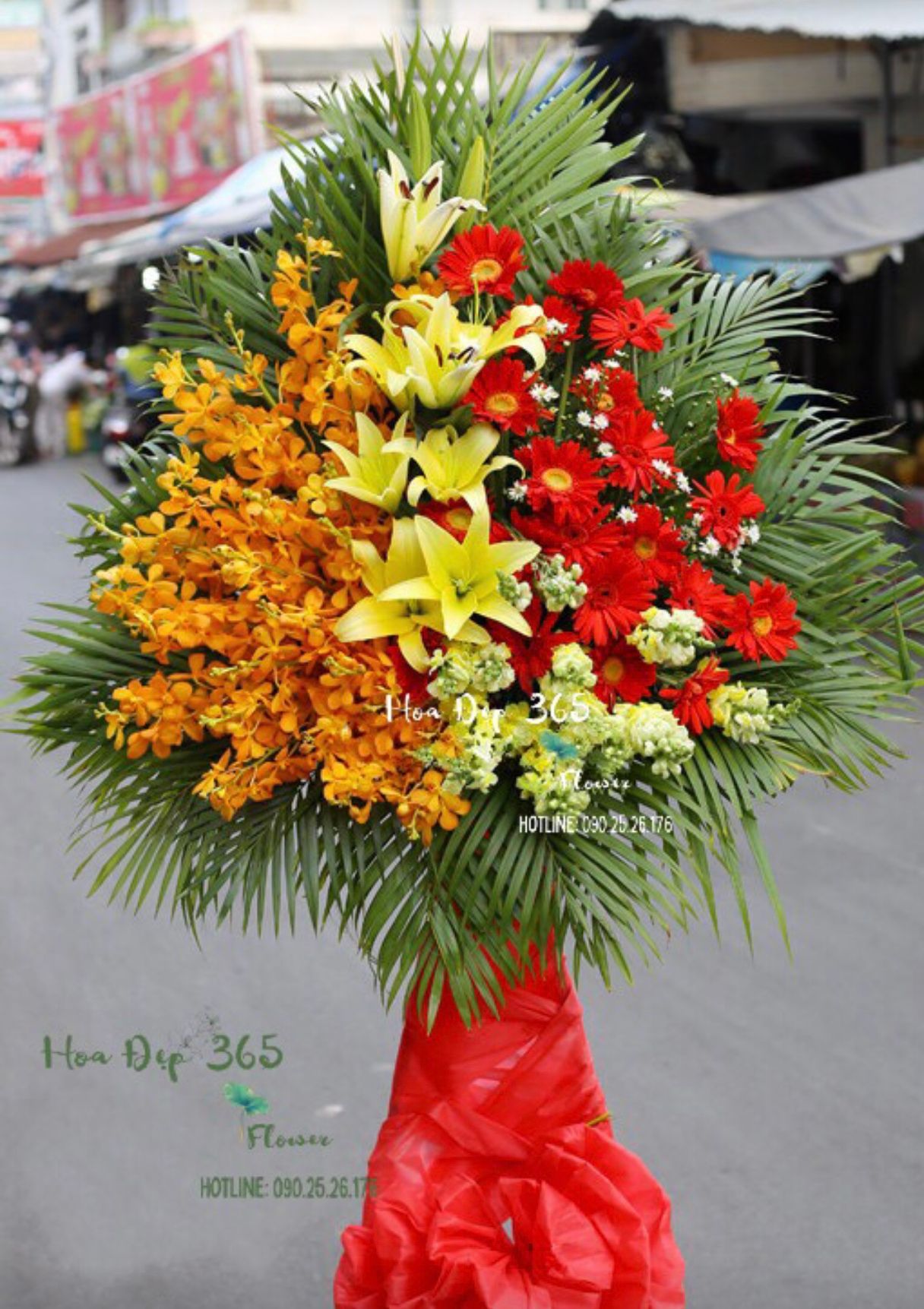 Sự Nghiệp Thành Công - HCM22 - Kệ Hoa Khai Giảng
