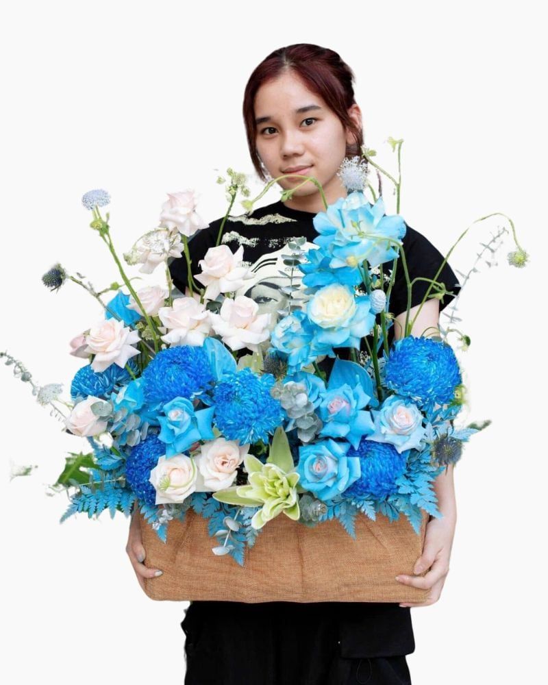 Hộp Hoa Trong Xanh - HCH97